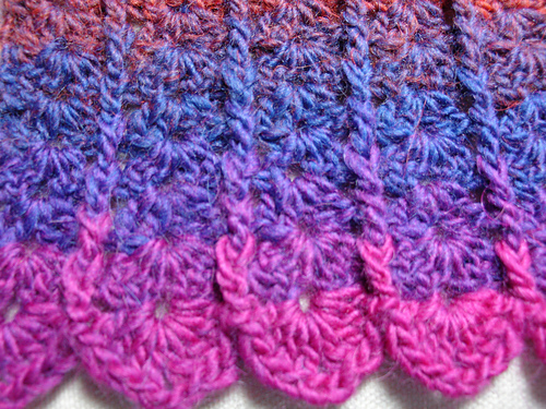 Dainty Shells Scarf