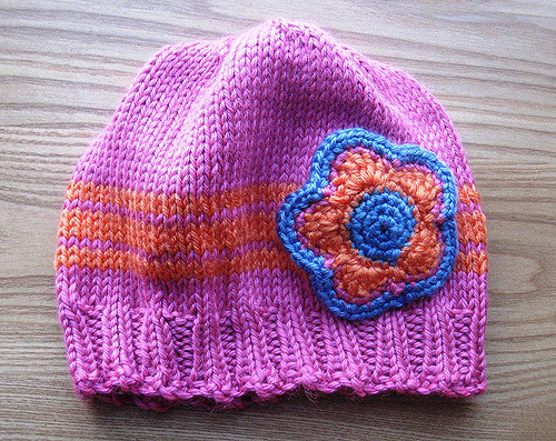 Alysha's Flower Hat