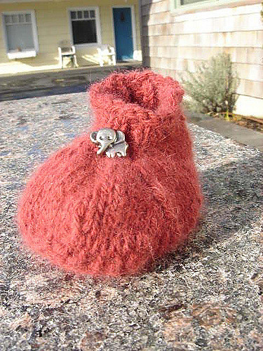 Double knit sole booties