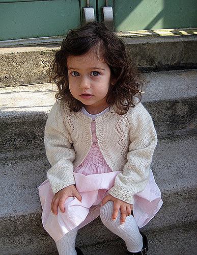 Veronica’s Beginner Baby/Toddler Lace Sweater