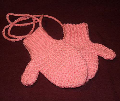 Mittens on a String