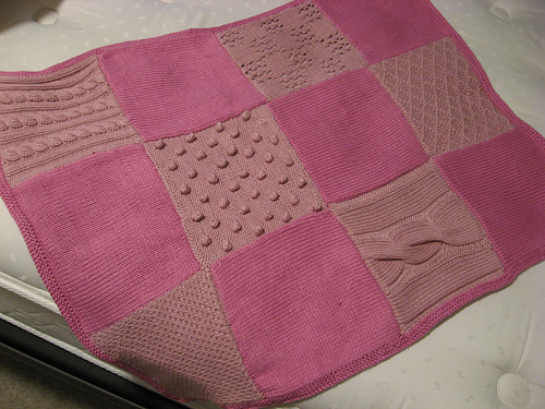 Sampler Baby Blanket photo 1