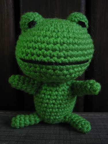 Amigurumi Frog
