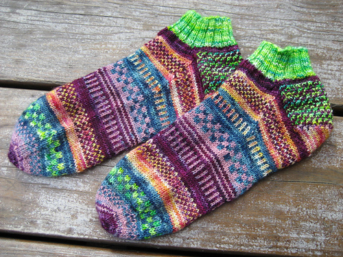 Fair Isle Footies 