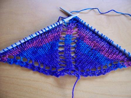 ravelry simple shawl