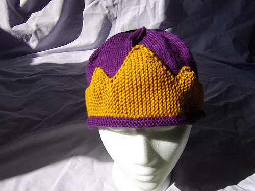 Official Knit Princess Tiara Hat