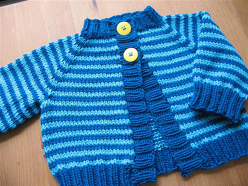 Baby Blueberry Cardigan