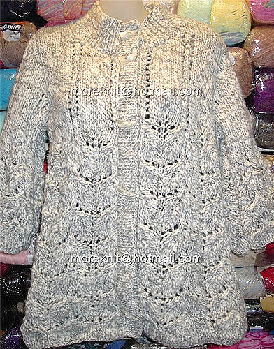 p.33 High-neck Cardigan