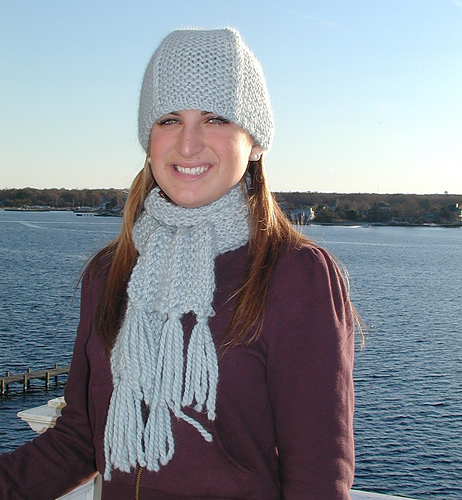 Alpaca Hat and Scarf