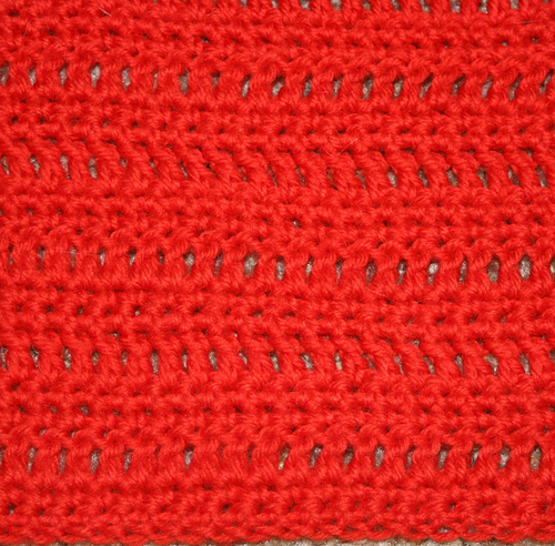 Begining Crochet Scarf