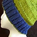 Adult Loose Winter Cap on Straight Needles pattern 