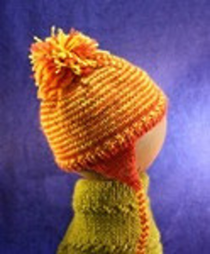Two Color Baby Hat