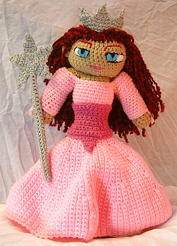 Ozchilde Amigurumi Glinda from Wizard of Oz