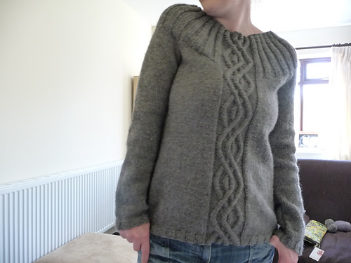 Design D - Ribby Yoke Sweater
