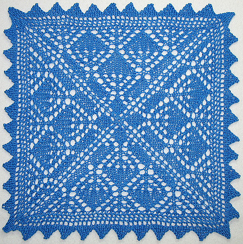 Smiling Diamonds Square Cloth