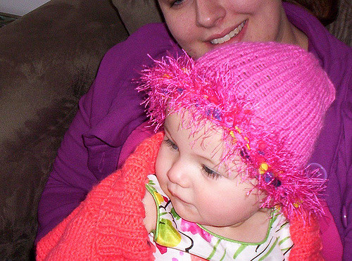 Easy Froo-Froo Baby Hat