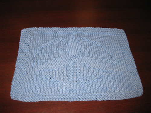 Wind Turbine Dishcloth - Go Clean Green!