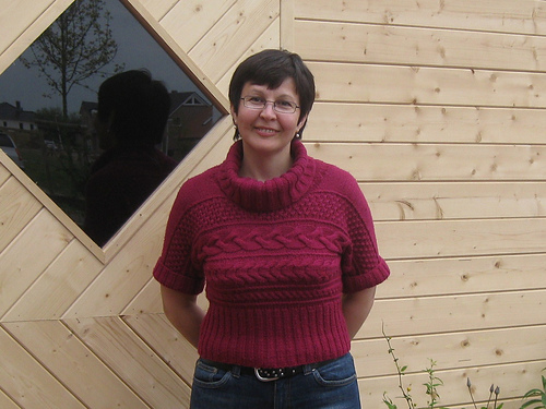 #01 Aran Pulli im Stil von Ferré