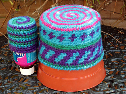 Chunky Tapestry Crochet Baskets photo 9