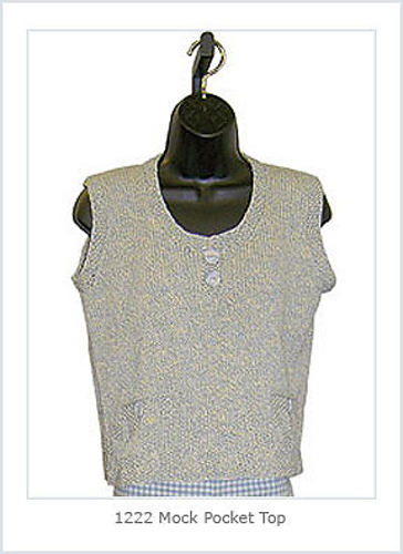 Mock Pockets Top