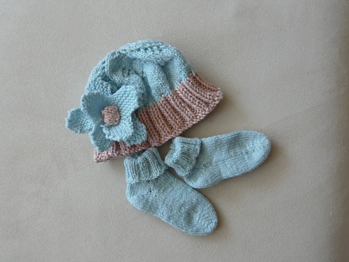 Poinsettia Hat for Baby