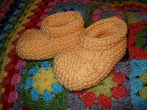 Rhian's Baby Booties