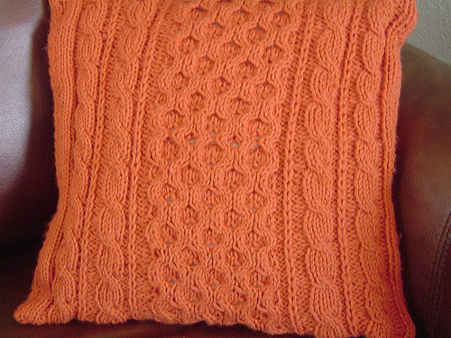 Aran Honeycomb Cushion Cover