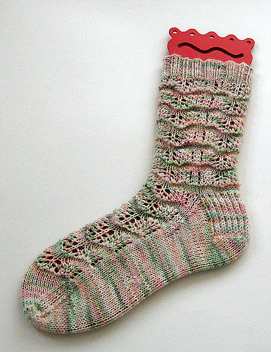 Lacy Waves Sock