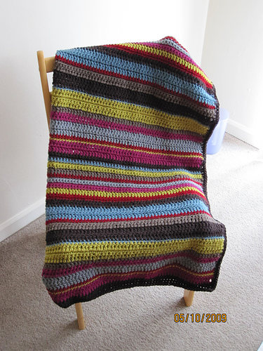 Stripes! Blanket #70805AD
