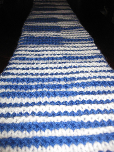 Shadow Knit Piano Scarf