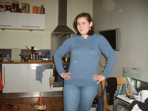 Design F - Hooded Cardigan Jacket