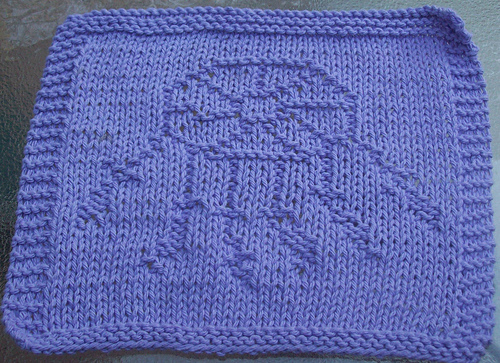 DreamCatcher Knit Dishcloth Pattern 