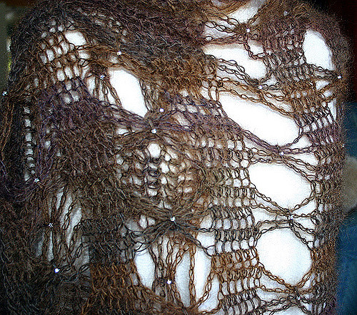 Beads 'n Bows Shawl