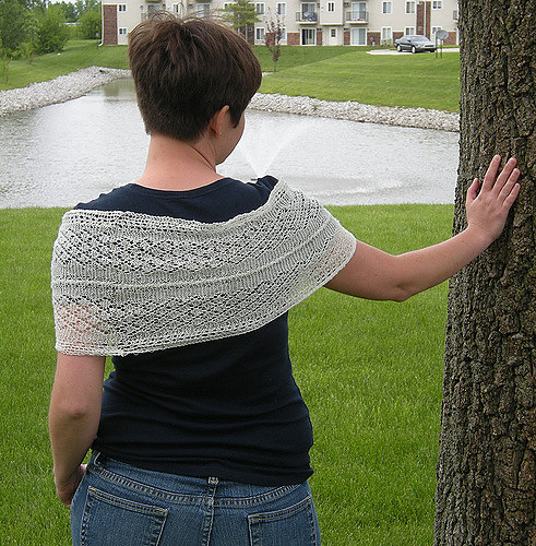 Lace Mobius Wrap