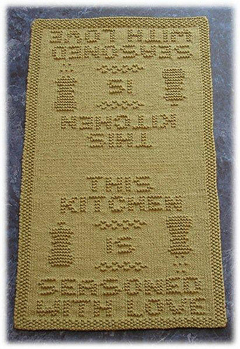 Seasoned With Love Oven Hanger