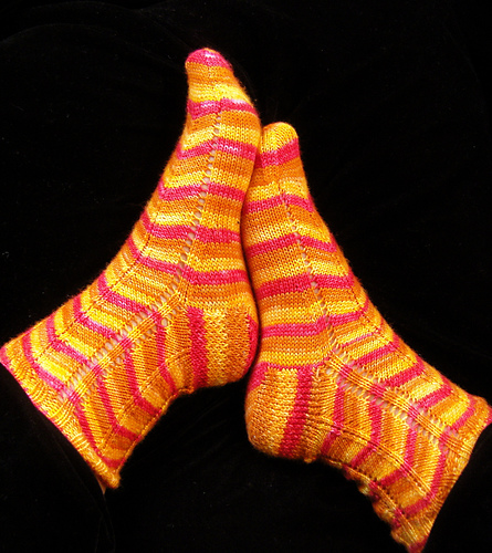 Traffic Island Socks