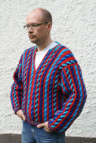 Adult's cable jacket
