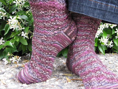 Fraggle Squiggle Socks