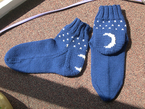 Moonlight Slipper Socks
