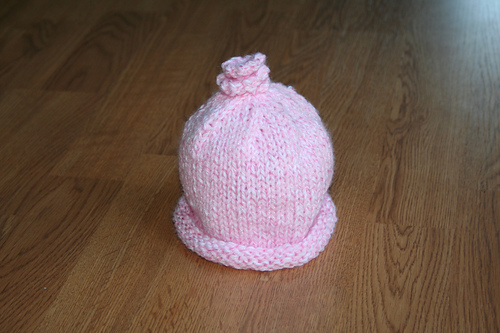 Twirl Top Baby Hat
