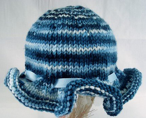 Wavey Edged Hat