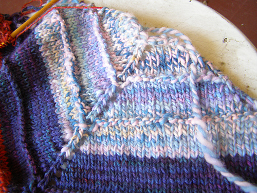 scrappy prayer shawl recipe