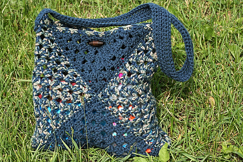 One More Granny Square Bag photo 4