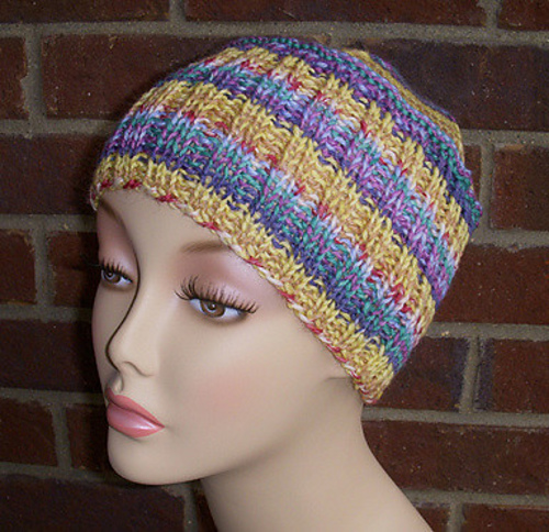 Betty's Ribbed KnitCol Hat