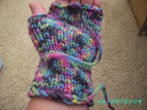 Cozy Confetti Gauntlets