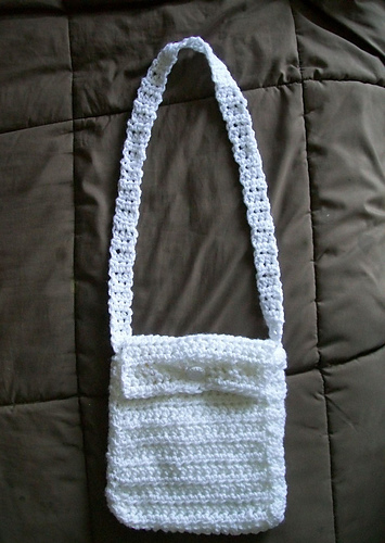Simplistic White Purse