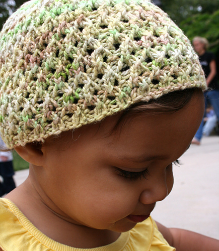 Reversible Lace Hat