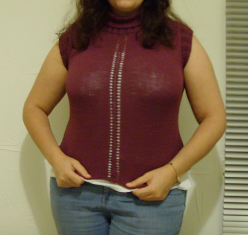 28 Turquoise Lace Sweater