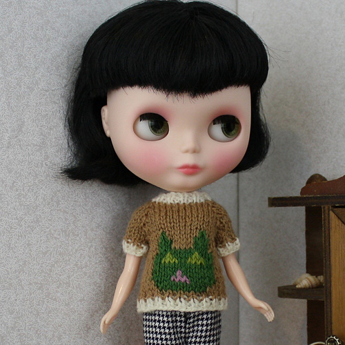 Cat Sweater for Blythe