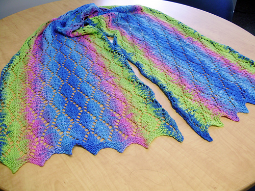 Fairy Leaves Pooling Stole